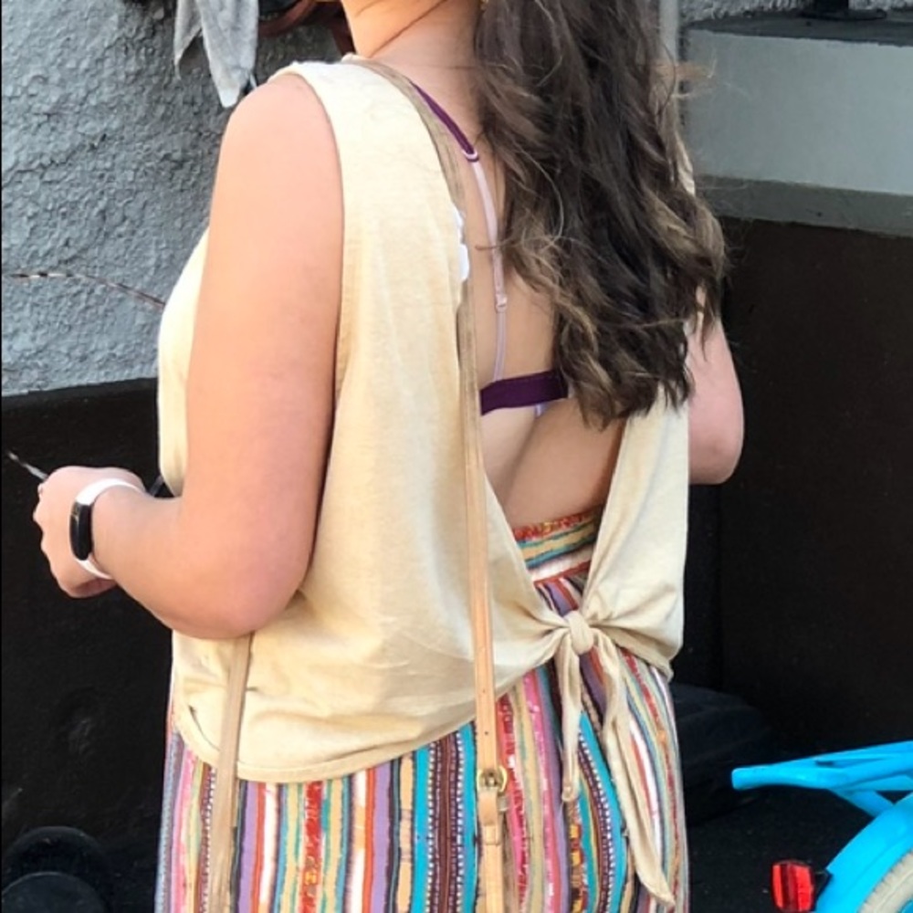Open back top